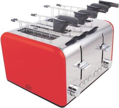 Tostapane Tostiera 2 Pinze Tosta Pane Raccogli Briciole Timer Toast 