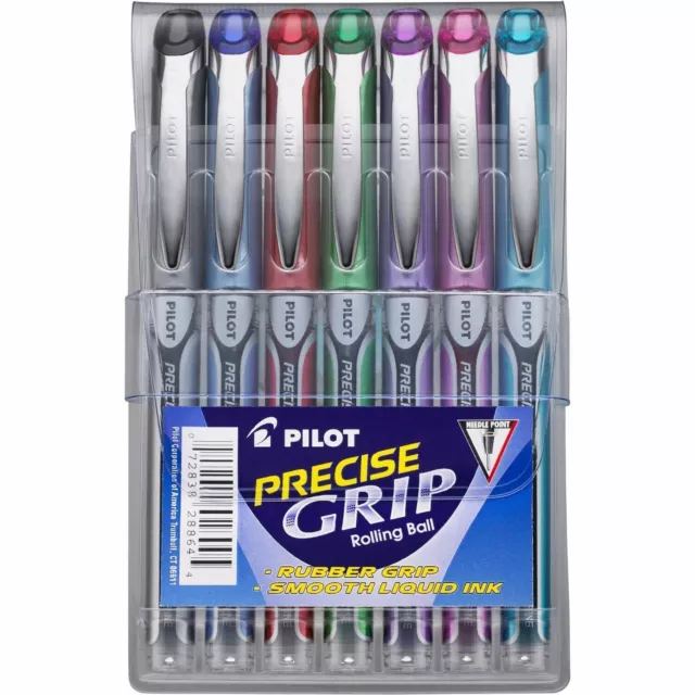 Pilot Rollerball Pen Extra-Fine 7/PK Assorted 28864