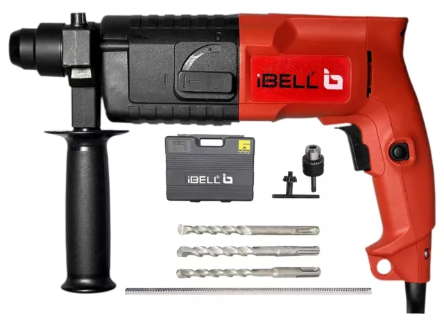 IBELL Rotary Hammer Drill RH20-23, 500W, Copper Armature, 850RPM- Free Shipping