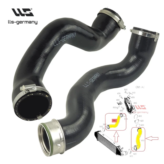 Tuyau De Charge Turbo Pour Mercedes Classe C W204 2.0/2.2 CDI - Réf. OEM 2045281882 - Neuf