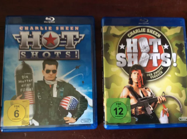 Hot Shots 1 2 - Der zweite Versuch [2 Blu Ray] Charlie Sheen