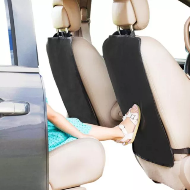 Cubierta trasera de asiento de coche protector de patada alfombra limpia anti escalones sucia para niños EL