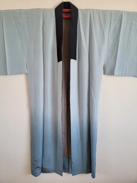 Men's Kinono  juban ,Vintage,  gown, KIMONO Robe,KIMONO jacket,よ 2