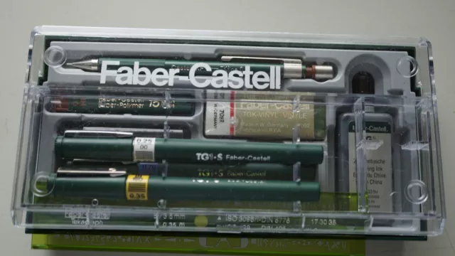 FABER-CASTELL Colleg-Set TG1  0,25 0,35 und 0,70  UNBENUTZT Nr. 1