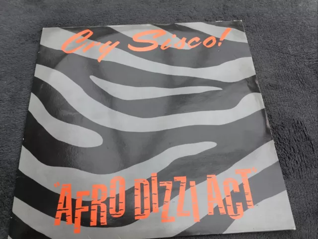 Cry Sisco! ‎  Afro Dizzi Act  1988 12” vinyl