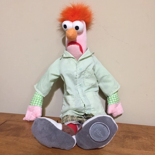 BEAKER LAB ASSISTANT Plush Walt Disney World Parks Muppets 14" Stuffed