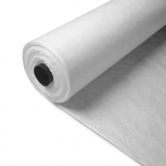 Weed Membrane Non Woven Geotextile White Garden Landscape - 4.5m (W) x Any (L)