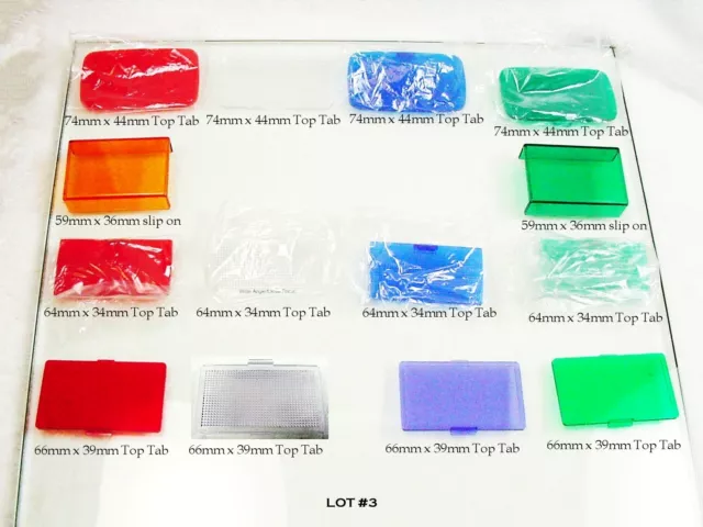 Flash Filter Sets | Fits Various Flashes | NOS | New | All $16 | Misc No 3 |