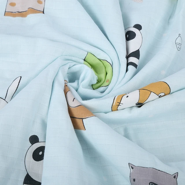(2)Baby Swaddle Blanket Soft Swaddle Warm Stroller Sleep Cover Kid Bedding Set