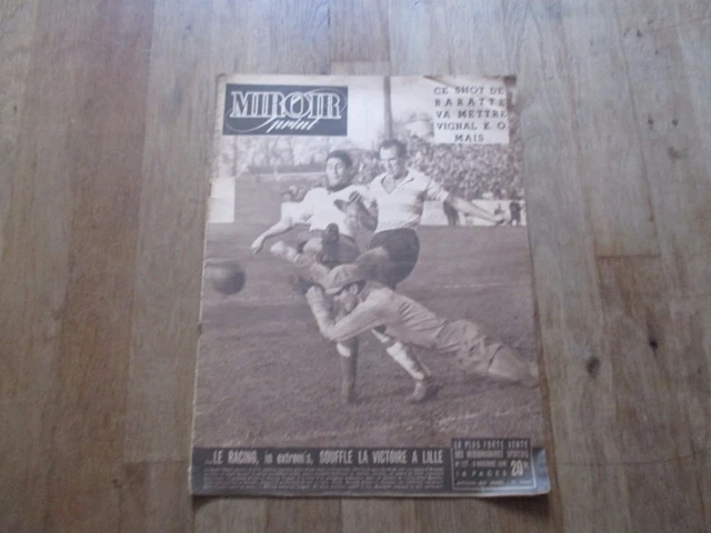 MIROIR des SPORTS 859 26.06.1961 TdF Etape 1 ANQUETIL GAUL PHOTOS
