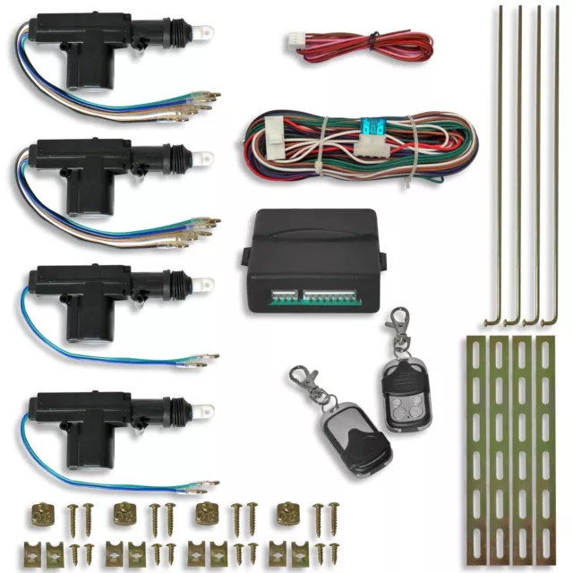 Kit Centralisation A Telecommande Vw Golf 1 2 3 4 Passat Polo Lupo