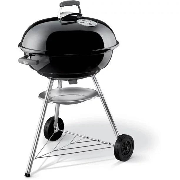 Weber Jumbo Joe Premium 22" Black Charcoal Grill Extreme Durability Outdoor