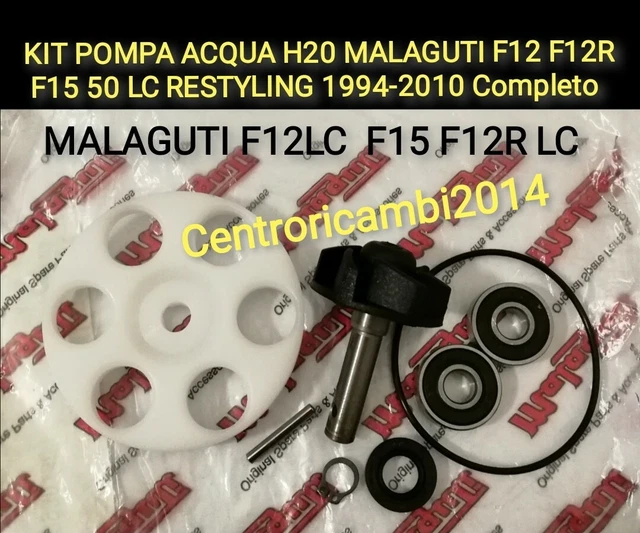 Kit Pompa Acqua H20 Malaguti F12 F12R F15 Phantom 50 Lc Restyling 1994-2010