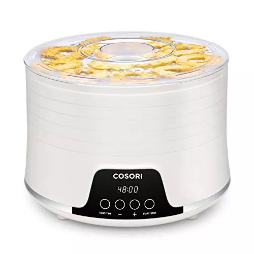 COSORI Déshydrateur Alimentaire, Food Dehydrator avec 5 Séchoirs à Palettes, Min