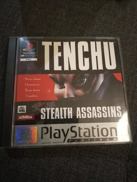 TENCHU STEALTH ASSASSINS SONY PS1 PLAYSTATION 1 pal fr