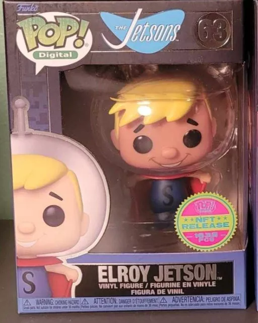 Funko Pop Digital Legendary - The Jetsons - Elroy Jetson #63 LE 1635 pc