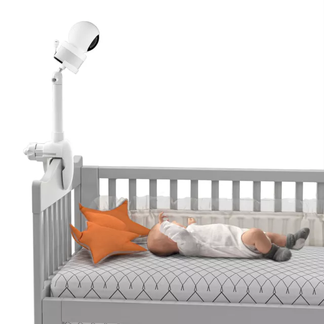 Baby Monitor Mount for VTech RM5754,RM5854,RM7754 Universal Crib Bracket Holder