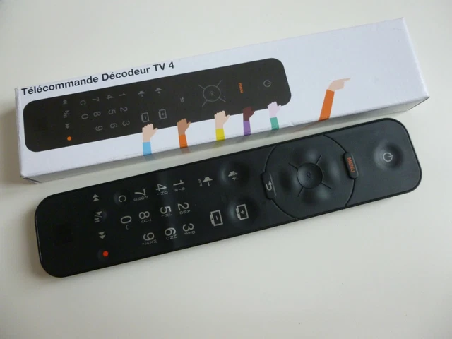 Télécommande Originale Orange Livebox Play TV4 - Occasion En état De Marche - Pour Box TV Orange