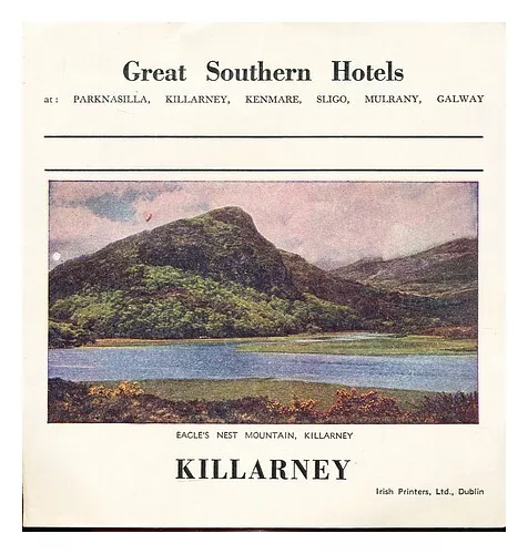 IRISH PRINTERS, LTD Advertisement for Great Southern Hotels at: Parknasilla, Kil