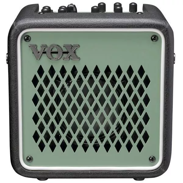 VOX MINI GO 3 VMG-3 Digital Modeling Guitar Amplifier 3W Olive Green Genuine