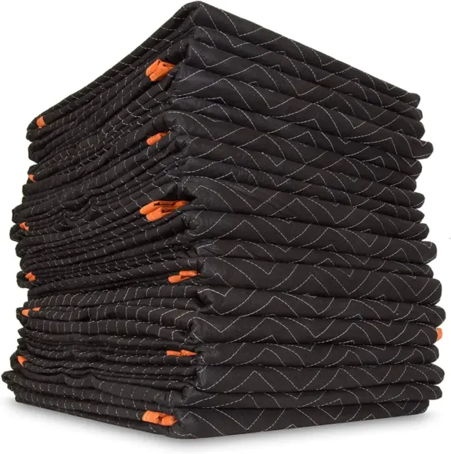 Heavy Duty Padded Moving Blankets (6 Pack)