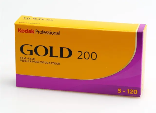 Kodak Gold 200 Iso 120 Color Film 5 Piece 5er Pack (1709403833)