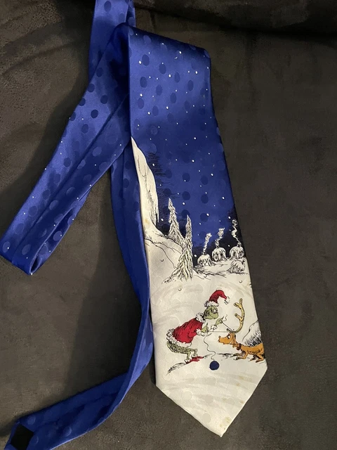 Dr. Seuss The Grinch Christmas Neck Tie