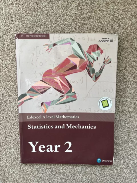 Edexcel A level Mathematics Statistics & Mechanics Year 2 Textbook + e-book (A l