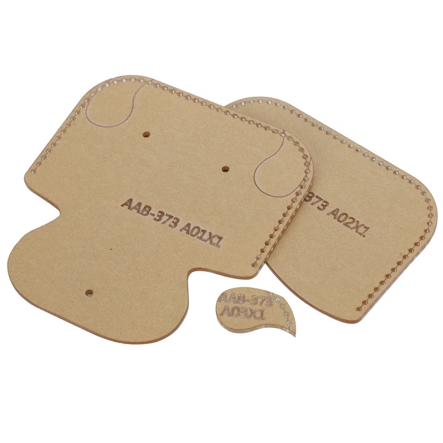 Acrylic Template Coin Purse DIY Hand‑Made Leather Pattern Wallet Mold Craft 5