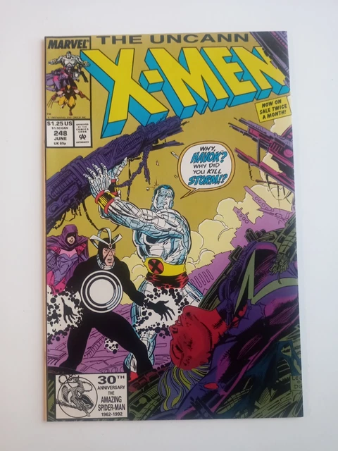 Marvel Comics THE UNCANNY X-MEN #248 June 1989 Jim Lee Art - VF/NM