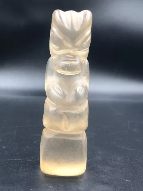 Unique Old  Burmese Crystal Lucky Crystal