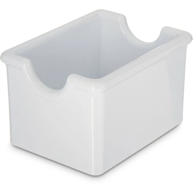 Carlisle 455002 White Standard Sugar Caddy