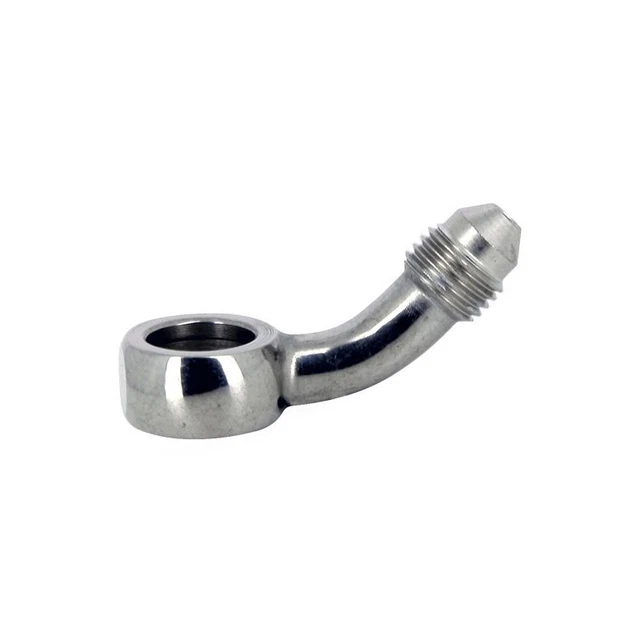 Banjo Inox 45° Pour Durite Pré Sertie