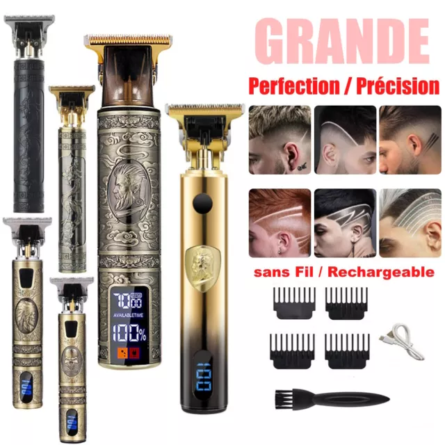 Tondeuse Cheveux Barbe Rasoir Professional Hair Clippers Shaver Trimmer Cordless