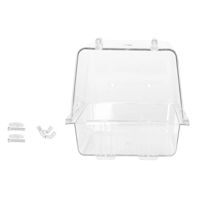 1Pc Badewanne Vogel Wanne Vogel Bad für Käfig Vogel Bad Keine-leckage
