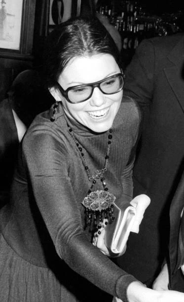 AMERICAN ACTRESS MARSHA Mason at the party for &lsquo;Cinderella L - 1973 Old