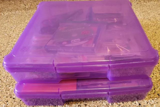 Scrap-booking supplies, HUGE LOT!  Plus 2 storage cases, too much to list!
