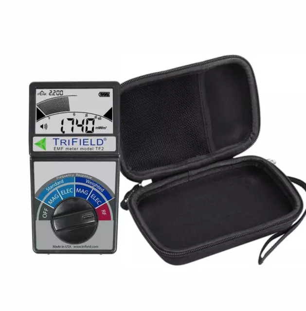 TRIFIELD TF2 ALPHALAB Full Spectrum RF EMF Meter Model 5g smog