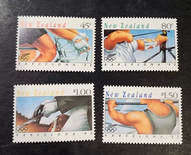 N. Zealand  1992 Barcelona   set MUH  E14