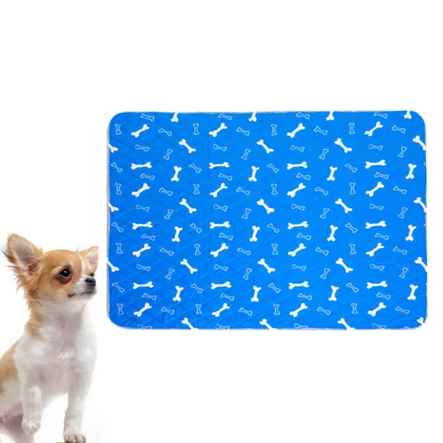 Almohadillas de orina para mascotas con impresión ósea almohadilla de entrenamiento para mascotas anti-inodoro para mascotas