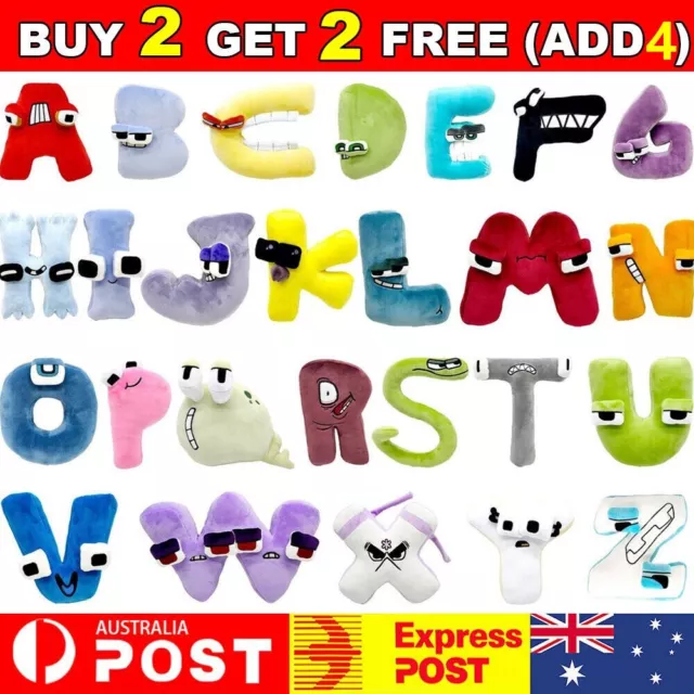 New Alphabet Lore But are Plush Toy Stuffed Animal Doll Toys Kids Chrismas  Gifts
