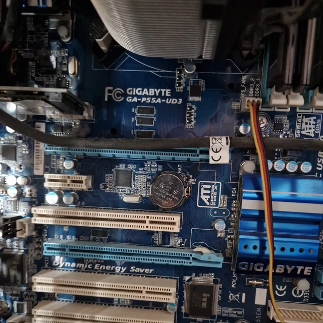 GIGABYTE GA-P55-USB3 MOTHERBOARD & I/O PLATE Included SAS £42.32 ...