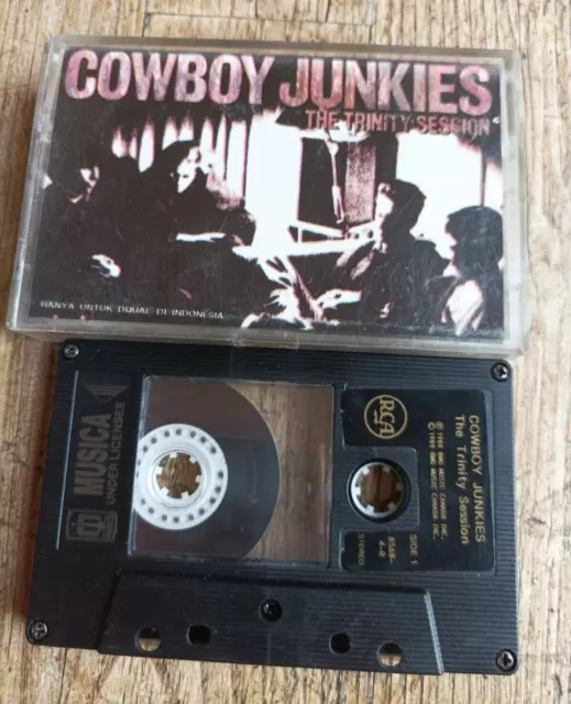 Cowboy Junkies The Trinity Session Cassette Tape K7 Official Indonesia Press
