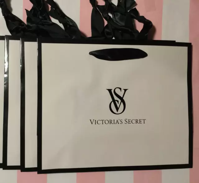 VICTORIA S SECRET SHOPPING Gift Bags With Wrapping Paper Large NEW