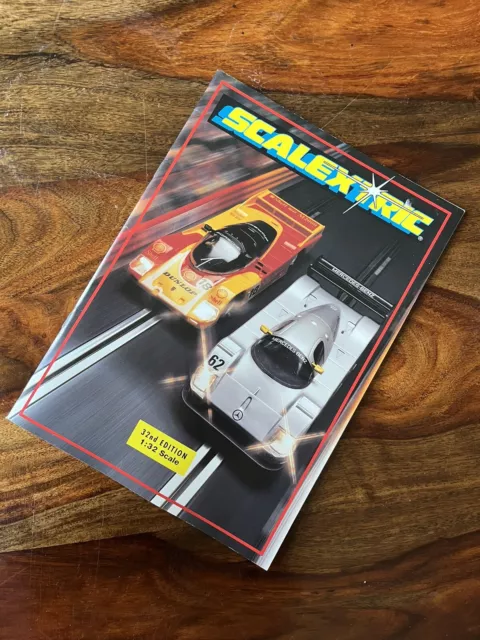 Scalextric vintage sales brochure catalogue 1991 32nd Edition inc price list