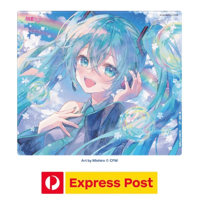 WALLHACK SP-004 GLASS Mousepad Hatsune Miku Summer Edition