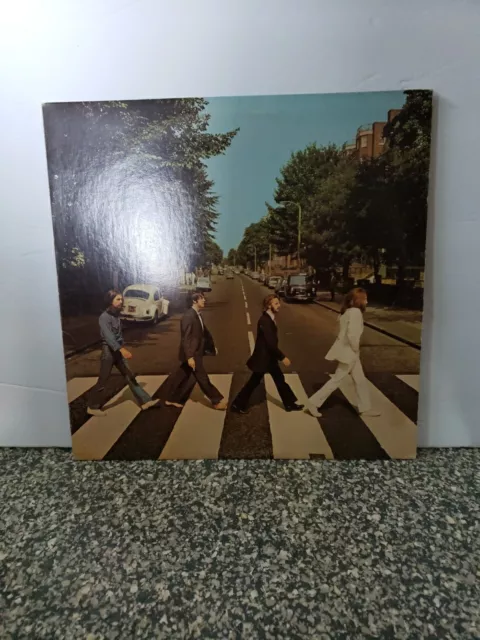 Beatles Abbey Road LP Records 1969 Apple SO-383 Ultrasonic Clean VG+