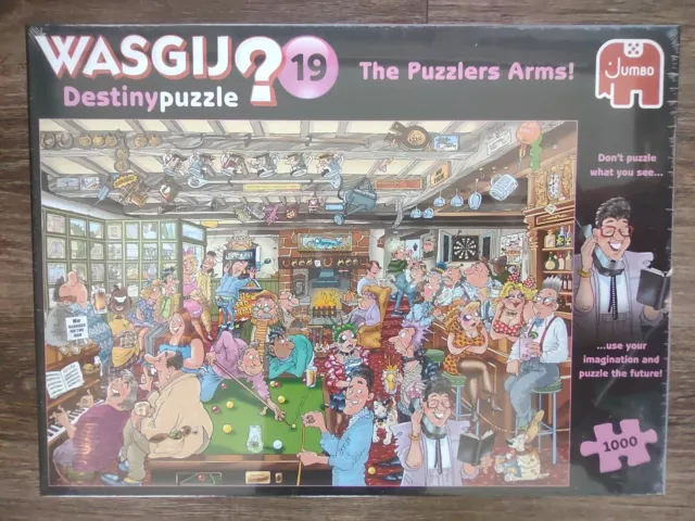 Brand New! Wasgij - The Puzzelrs Arms! – 1000 Piece Jigsaw Puzzle – Sealed