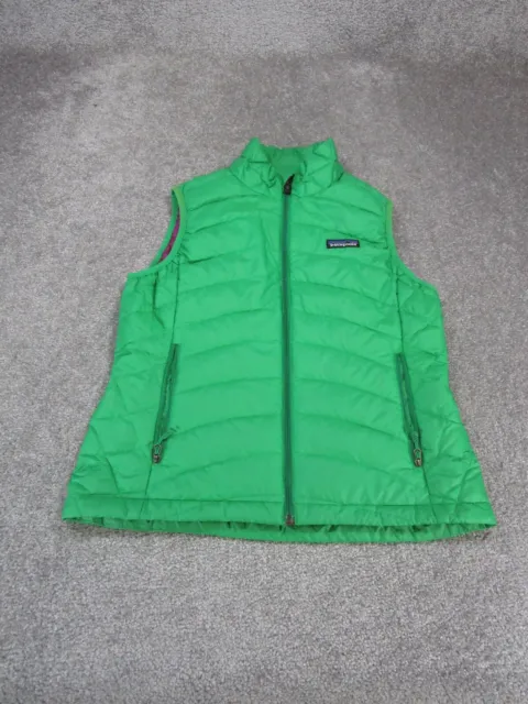 Patagonia Vest Womens Small Down Sweater Vest Green