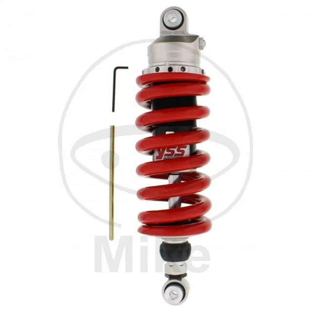 Amortisseur Arrière YSS Mono Pour Honda SLR 650 - émulsionné, Réglable, Ressort Rouge 56-110-165